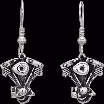 Shovel Earring Dangles - Sterling Silver