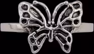 Butterfly Ring - Sterling Silver