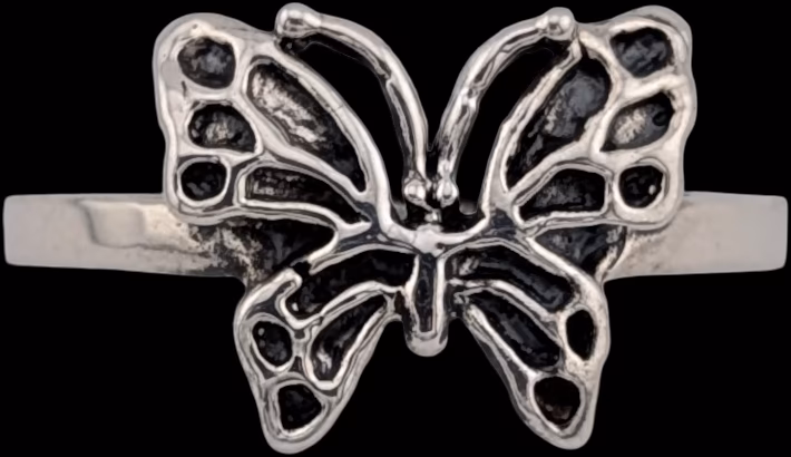Butterfly Ring - Sterling Silver