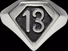 Thirteen (13) Ring - Sterling Silver