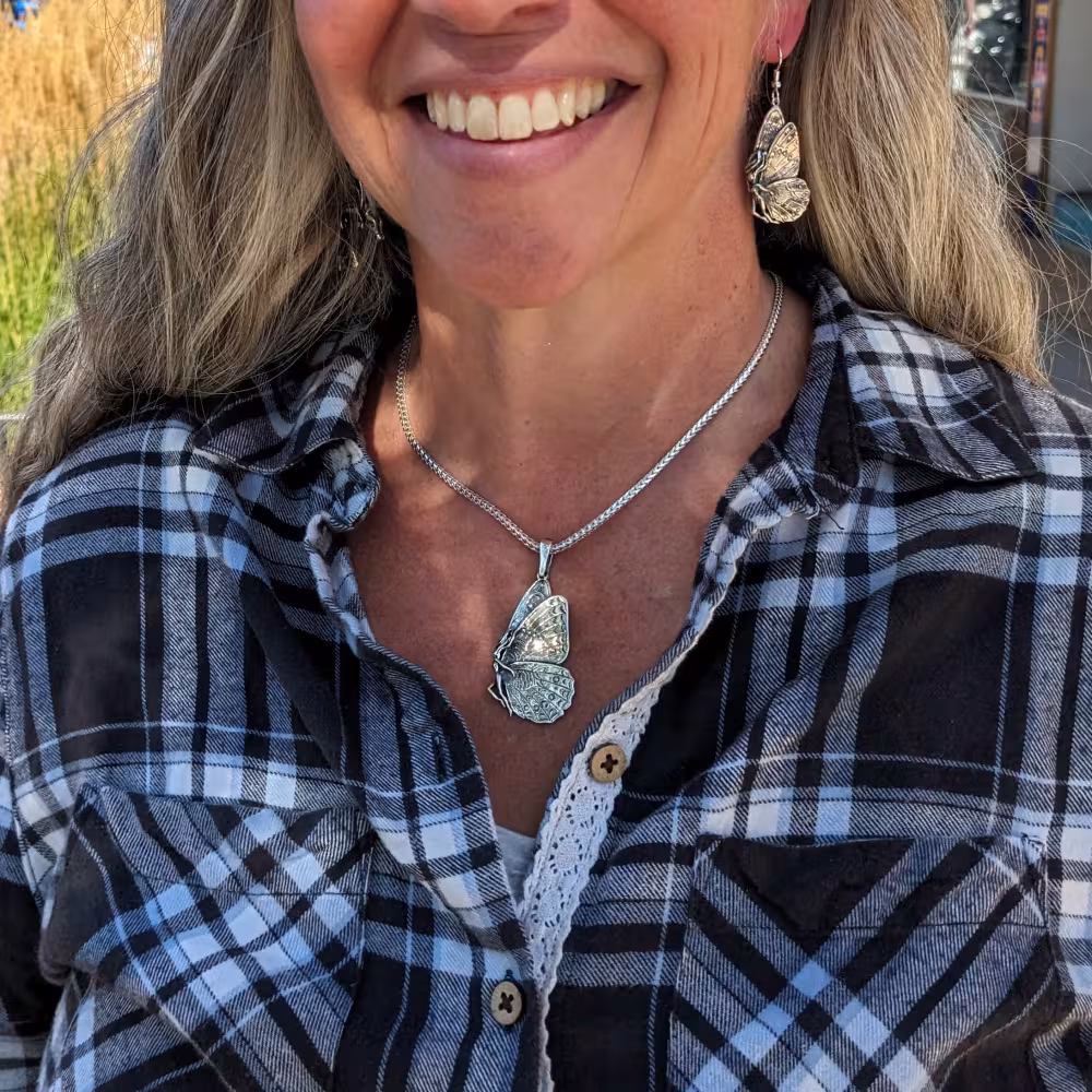 Fairy Pendant - Sterling Silver